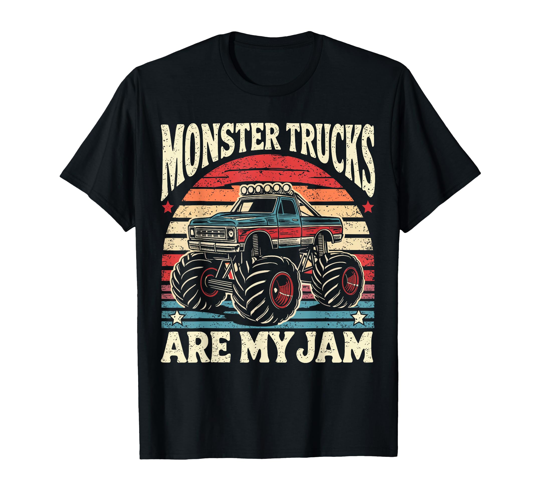 Monster Truck Are My Jam T-Shirt - Fun Novelty Design Unisex - T-Shirt, Sweatshirt, Hoodie