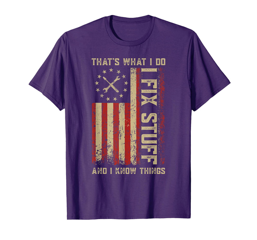 Mechanic Shirts I Fix Stuff T-Shirt - Casual Everyday Wear for Adults - T-Shirt, Sweatshirt, Hoodie