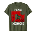 Morocco Moroccan Soccer Team T-Shirt - Aesthetic Graphic Men Women - T-Shirt, Sweatshirt, Hoodie