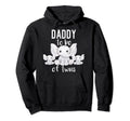 Daddy To Be Twins Elephant Shower Hoodie - Streetwear Style for Adults - T-Shirt, Sweatshirt, Hoodie