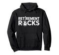Retirement Rocks Acoustic Electric Hoodie - Streetwear Style Men Women - T-Shirt, Sweatshirt, Hoodie