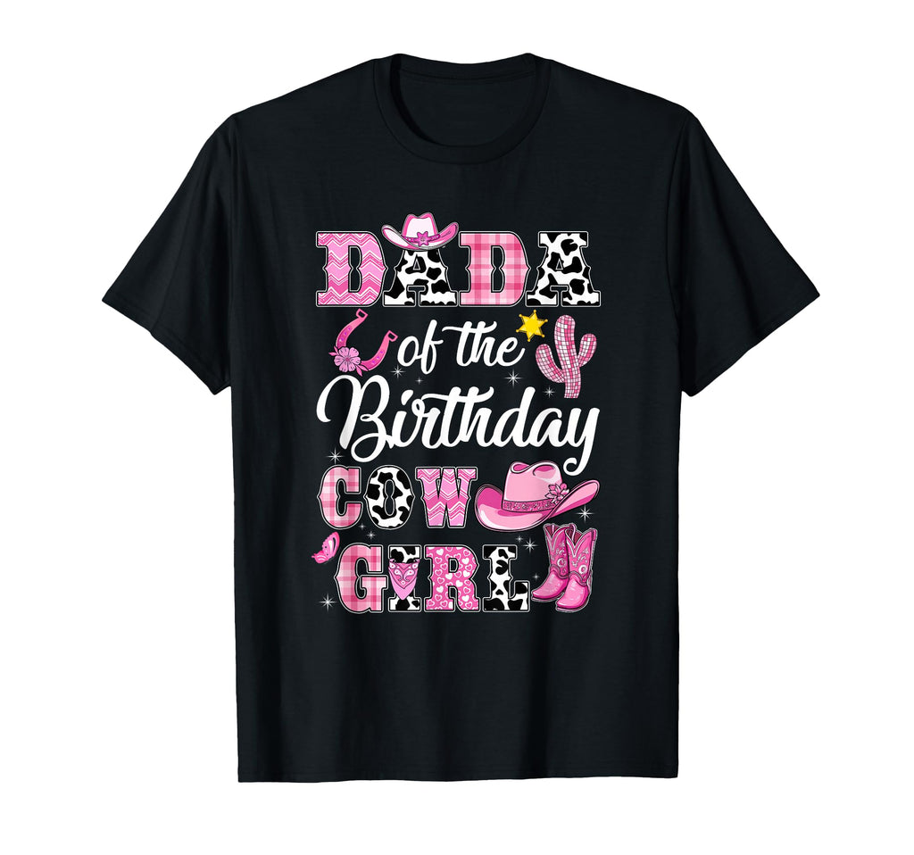 Dada Birthday Cow Western Cowgirl 1St T-Shirt - Unique Graphic Men Women - T-Shirt, Sweatshirt, Hoodie