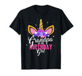 Grandpa Birthday Unicorn Princess T-Shirt - Fun Novelty Design Unisex - T-Shirt, Sweatshirt, Hoodie