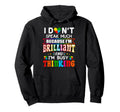 I Dont Speak Much Brilliant Autism Hoodie - Aesthetic Graphic Men Women - T-Shirt, Sweatshirt, Hoodie