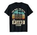 Myth Legend Dad Piano T-Shirt - Custom Art Print for Adults - T-Shirt, Sweatshirt, Hoodie