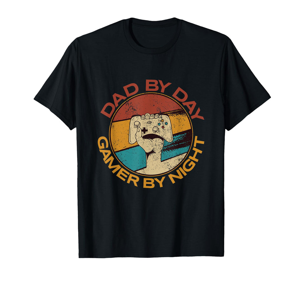 Dad Day Gamer Night Video Games Gamer Dad T-Shirt - Minimalist Print Unisex - T-Shirt, Sweatshirt, Hoodie