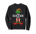 Soccer Elf Family Matching Group Sweatshirt - Graphic Print for Adults - T-Shirt, Sweatshirt, Hoodie