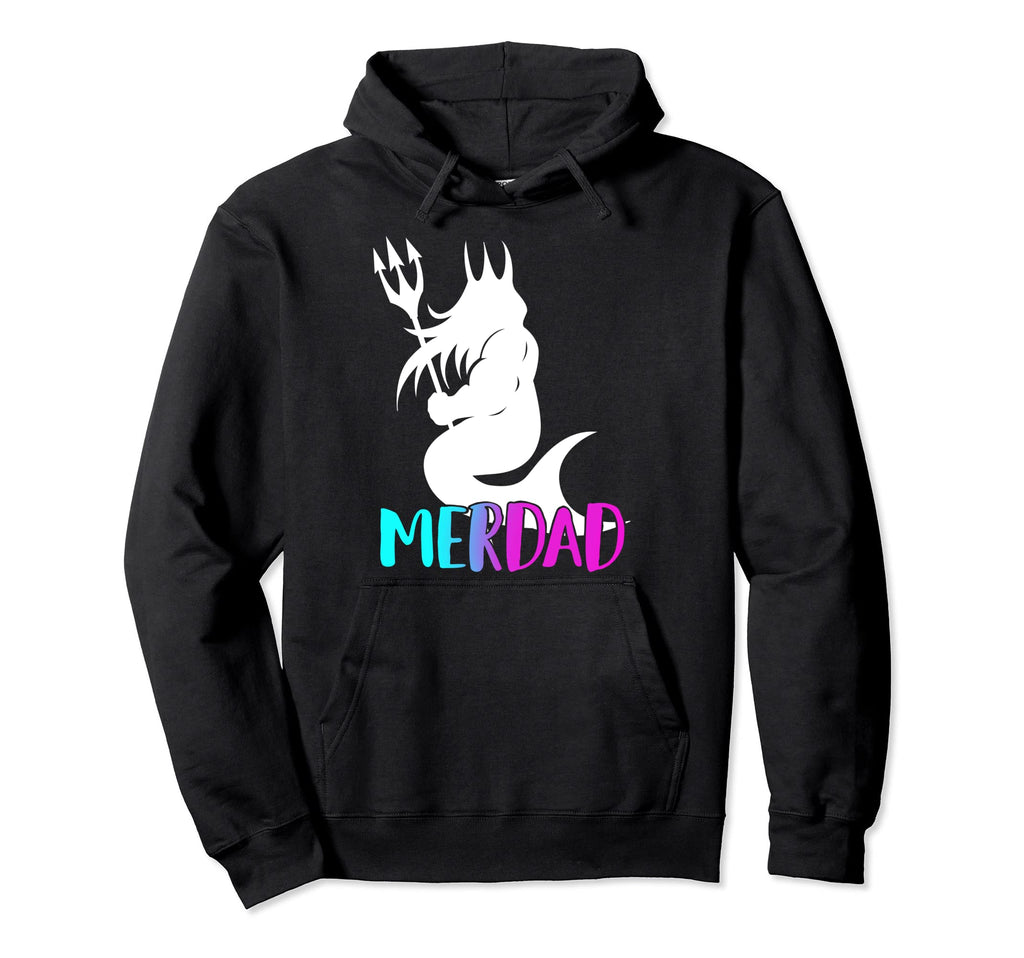 Merdad Merdaddy Daughter New Mer Dad Hoodie - Custom Art Print Men Women - T-Shirt, Sweatshirt, Hoodie