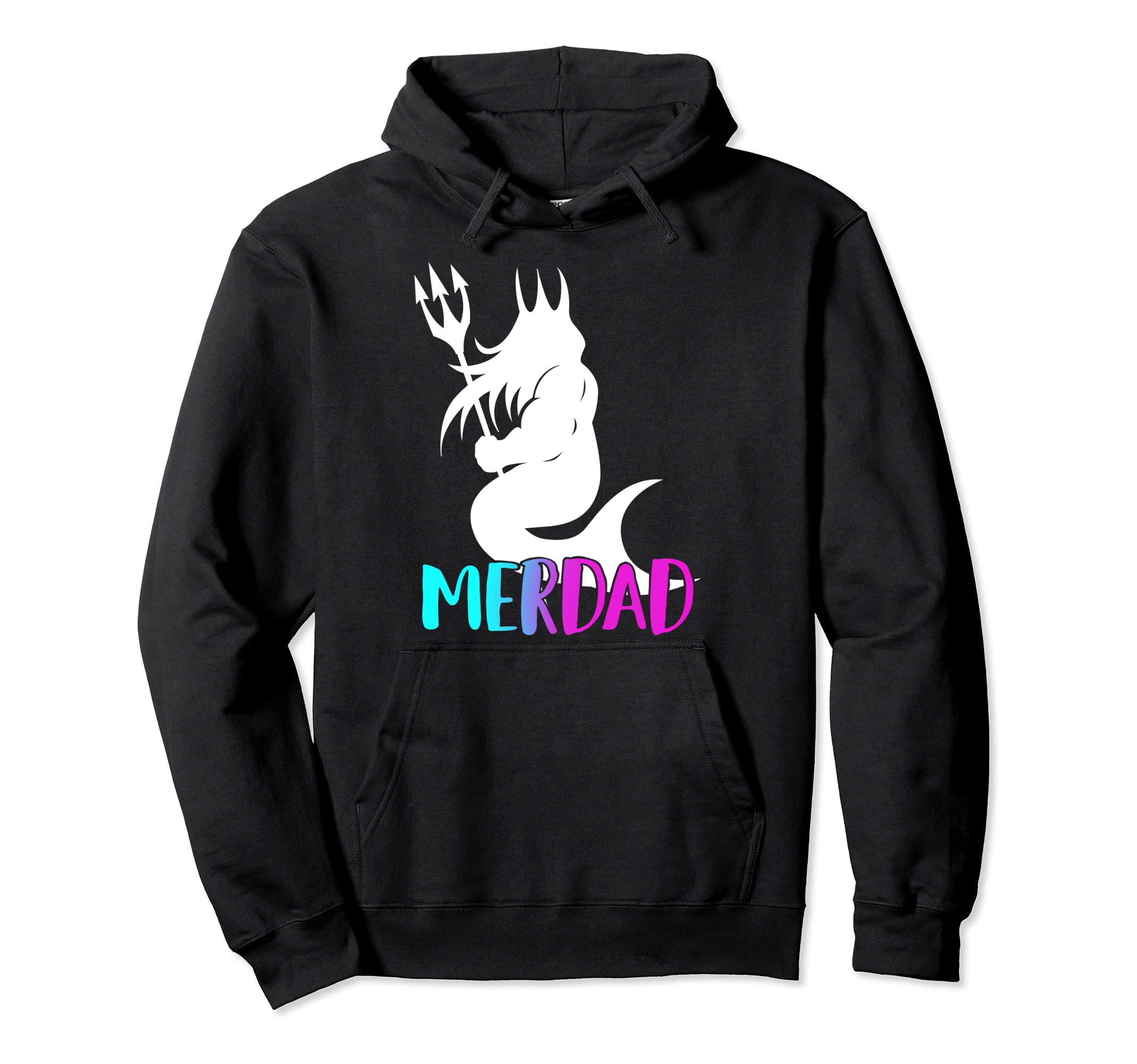 Merdad Merdaddy Daughter New Mer Dad Hoodie - Custom Art Print Men Women - T-Shirt, Sweatshirt, Hoodie