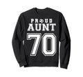 Number 70 Custom Proud Soccer Futbol Sweatshirt - Graphic Print Men Women - T-Shirt, Sweatshirt, Hoodie