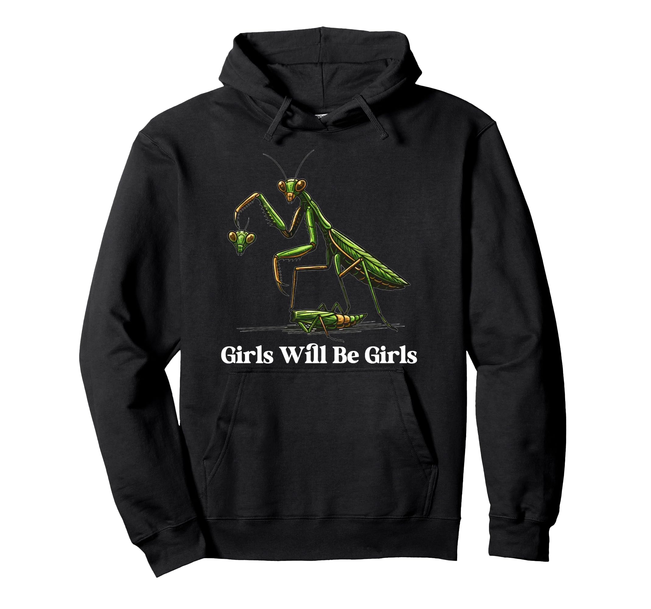 Meme Animal Will Be Praying Mantis Hoodie - Aesthetic Graphic Men Women - T-Shirt, Sweatshirt, Hoodie