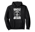 Mens Uncle Bear Sunglasses Family Hoodie - Graphic Print for Adults - T-Shirt, Sweatshirt, Hoodie