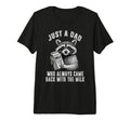 Just Dad Who Always Came Back Milk Tri Blend T-Shirt - Graphic Print Unisex - T-Shirt, Sweatshirt, Hoodie