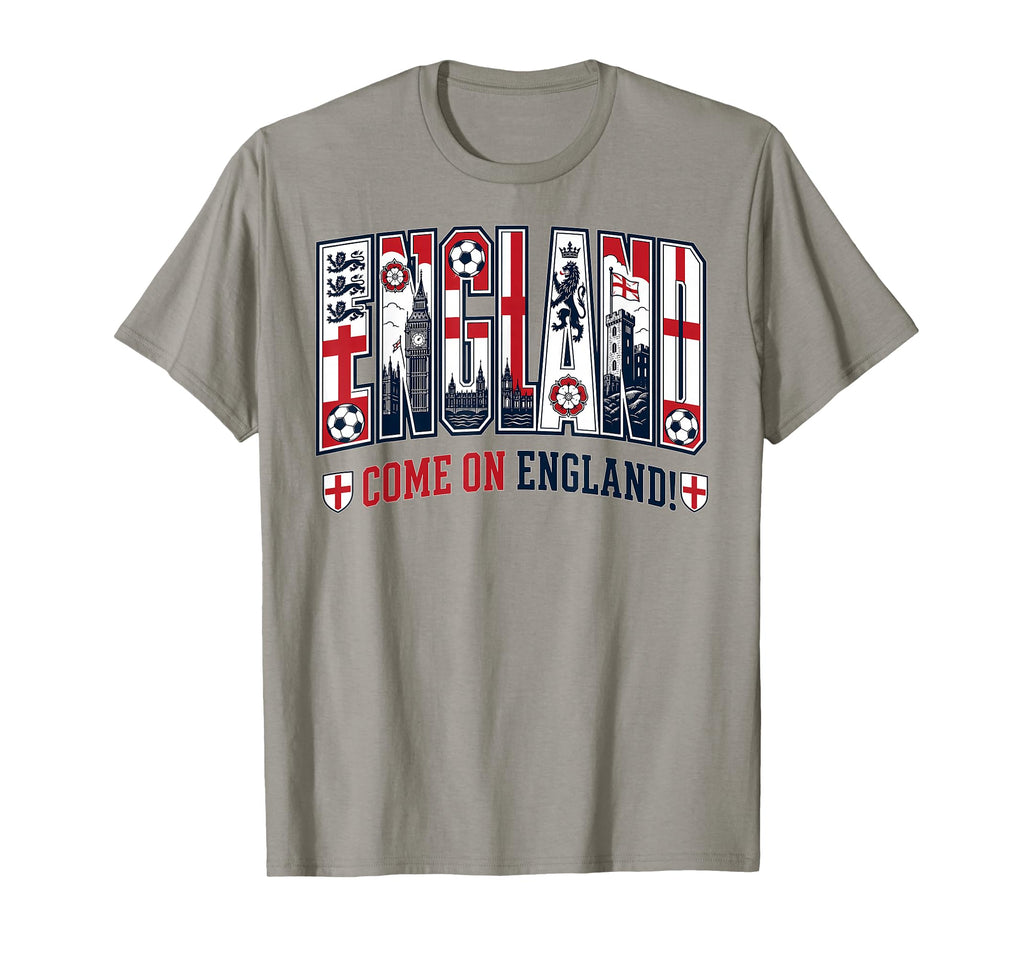 England Soccer 2026 British Fans T-Shirt - Trendy Graphic Men Women - T-Shirt, Sweatshirt, Hoodie