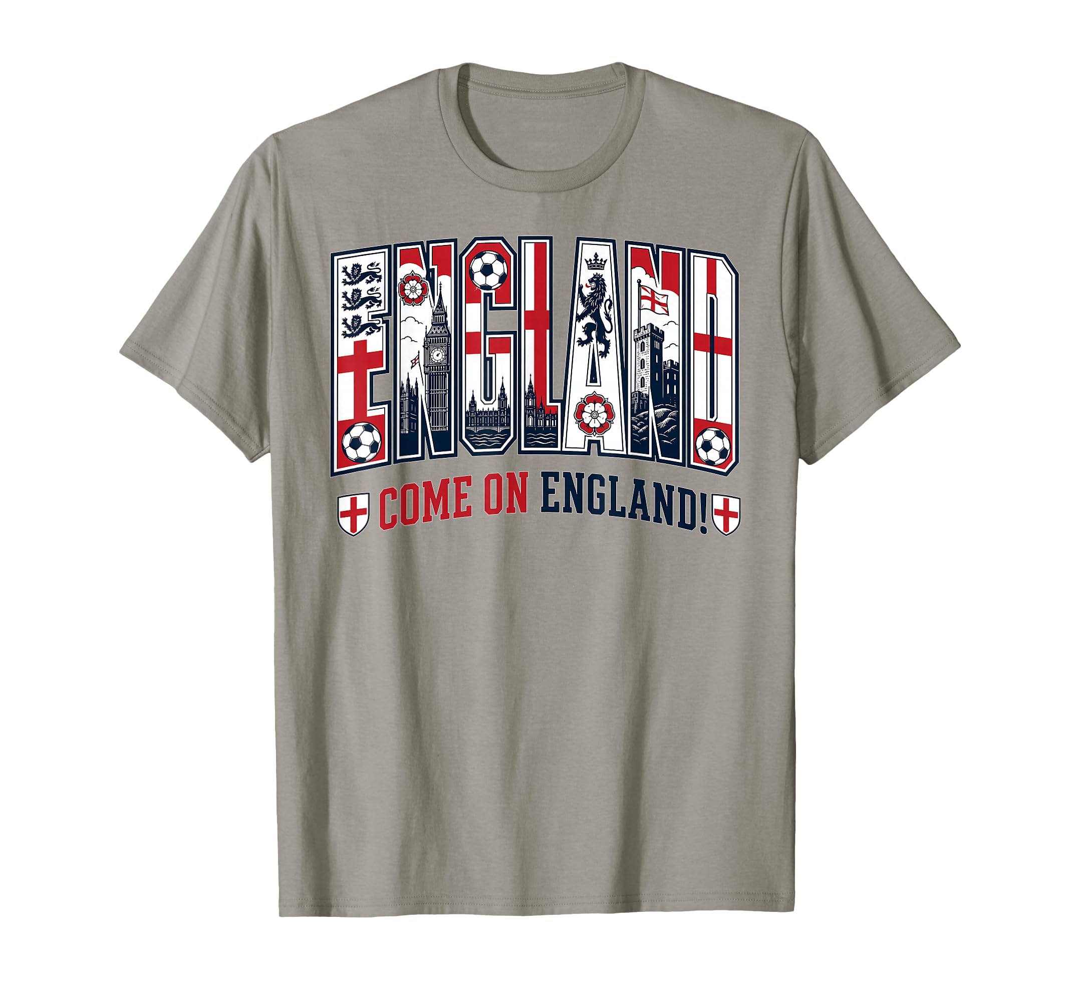 England Soccer 2026 British Fans T-Shirt - Trendy Graphic Men Women - T-Shirt, Sweatshirt, Hoodie