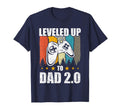 Leveled Up To Dad 2 0 Video T-Shirt - Casual Everyday Wear for Adults - T-Shirt, Sweatshirt, Hoodie