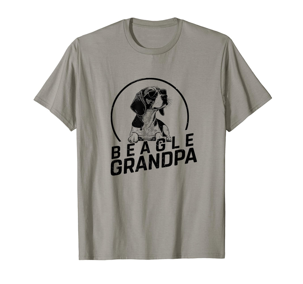 Beagle Dog Grandpa Grand Paw Dog T-Shirt - Casual Everyday Wear for Adults - T-Shirt, Sweatshirt, Hoodie