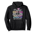 Proud Bonus Dad 2025 College Graduate Hoodie - Graphic Print Men Women - T-Shirt, Sweatshirt, Hoodie