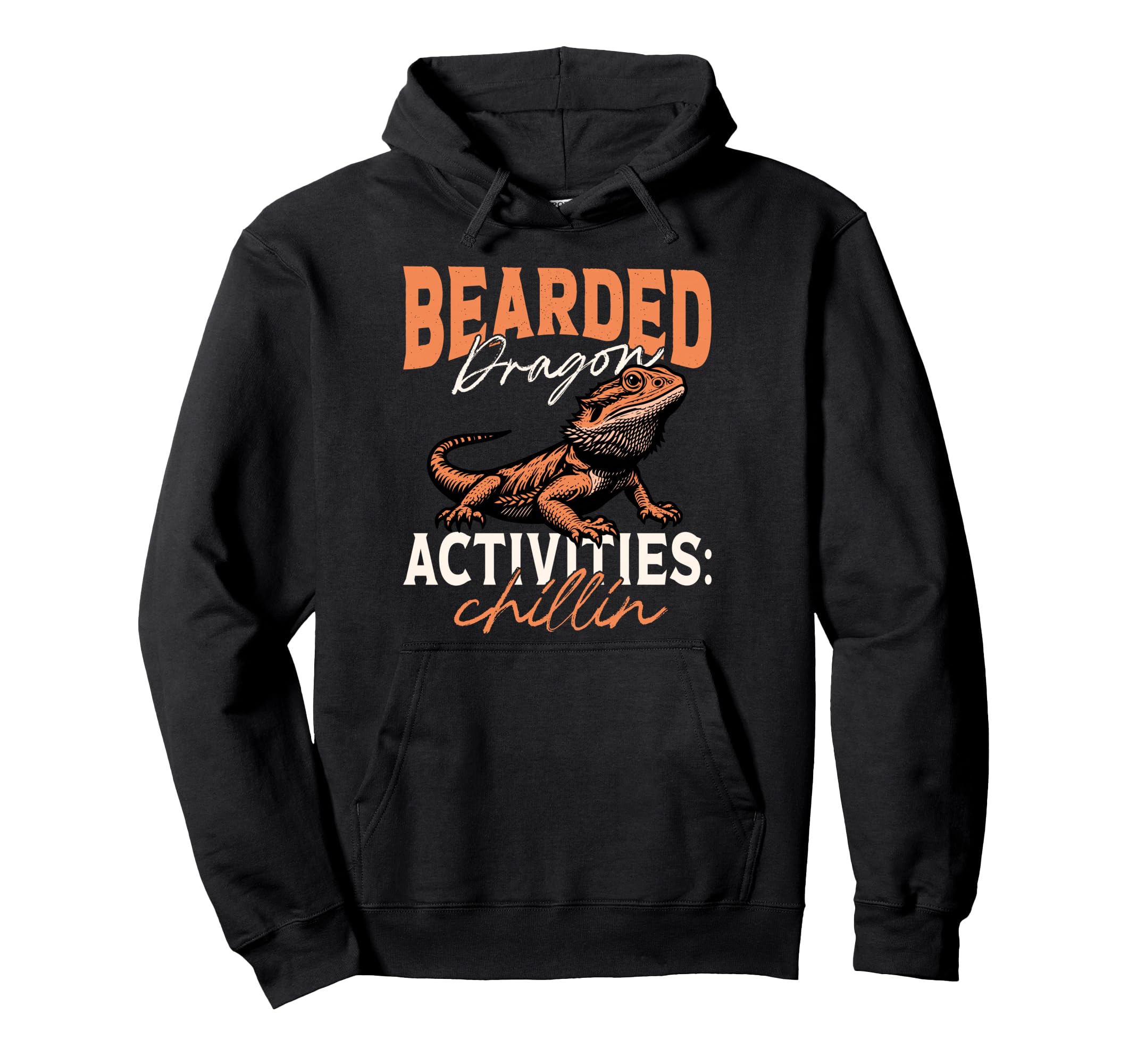 Bearded Dragon Dad Lizard Reptile As Pet Hoodie - Custom Art Print Unisex - T-Shirt, Sweatshirt, Hoodie