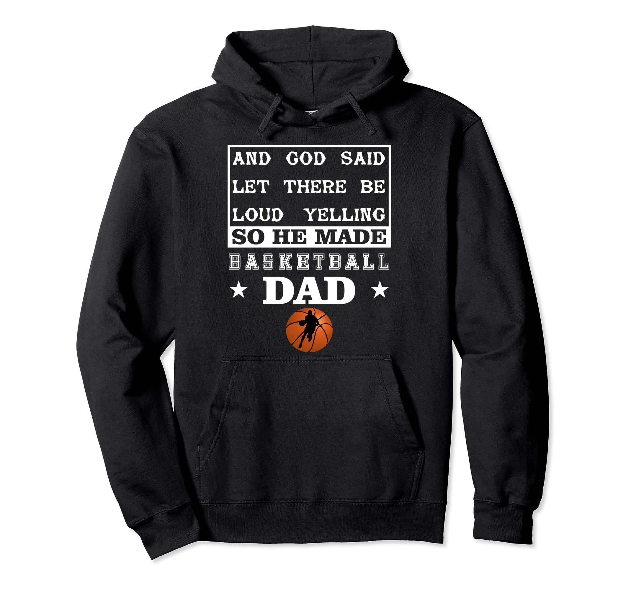 Basketball Let There Be Loud Yelling Hoodie - Trendy Graphic for Adults - T-Shirt, Sweatshirt, Hoodie