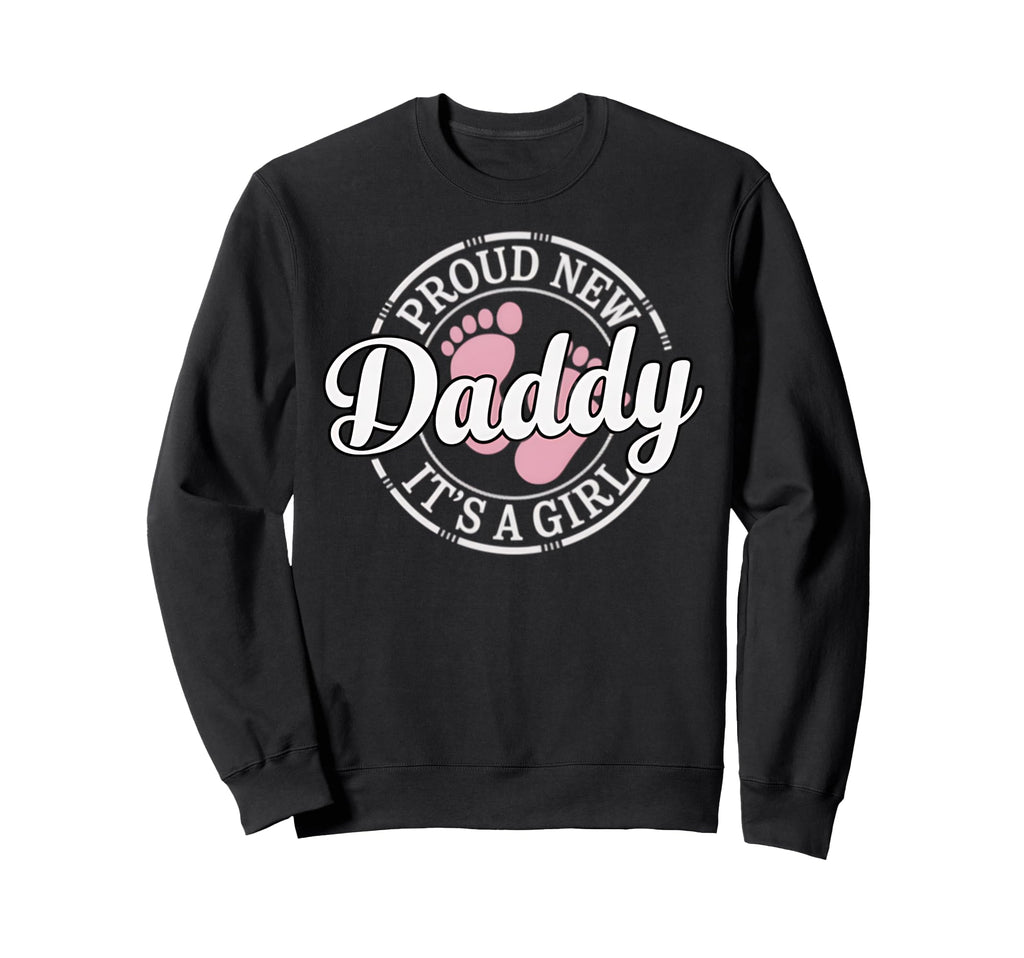 New Dad Est 2026 Father 2026 Dad Sweatshirt - Minimalist Print for Adults - T-Shirt, Sweatshirt, Hoodie