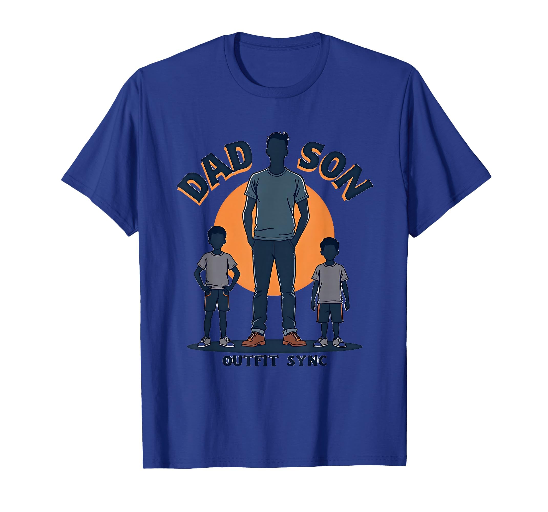 Dad Son Outfit Sync Matching T-Shirt - Custom Art Print Men Women - T-Shirt, Sweatshirt, Hoodie