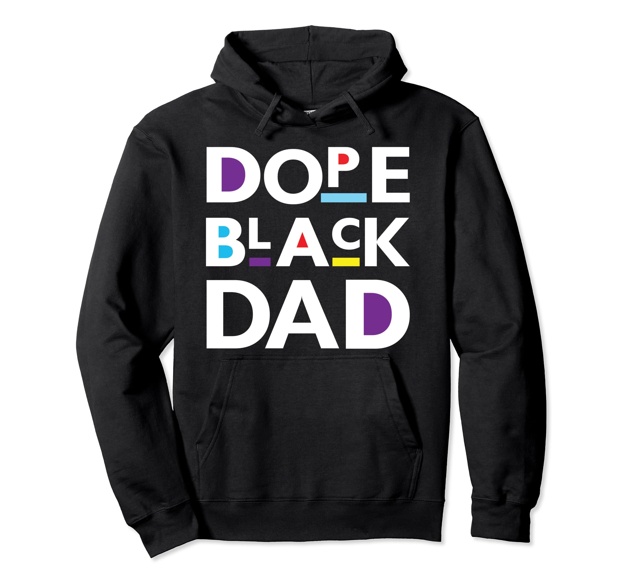 Dope Black Dad Shirts Gift Dope Black Hoodie - Minimalist Print for Adults - T-Shirt, Sweatshirt, Hoodie