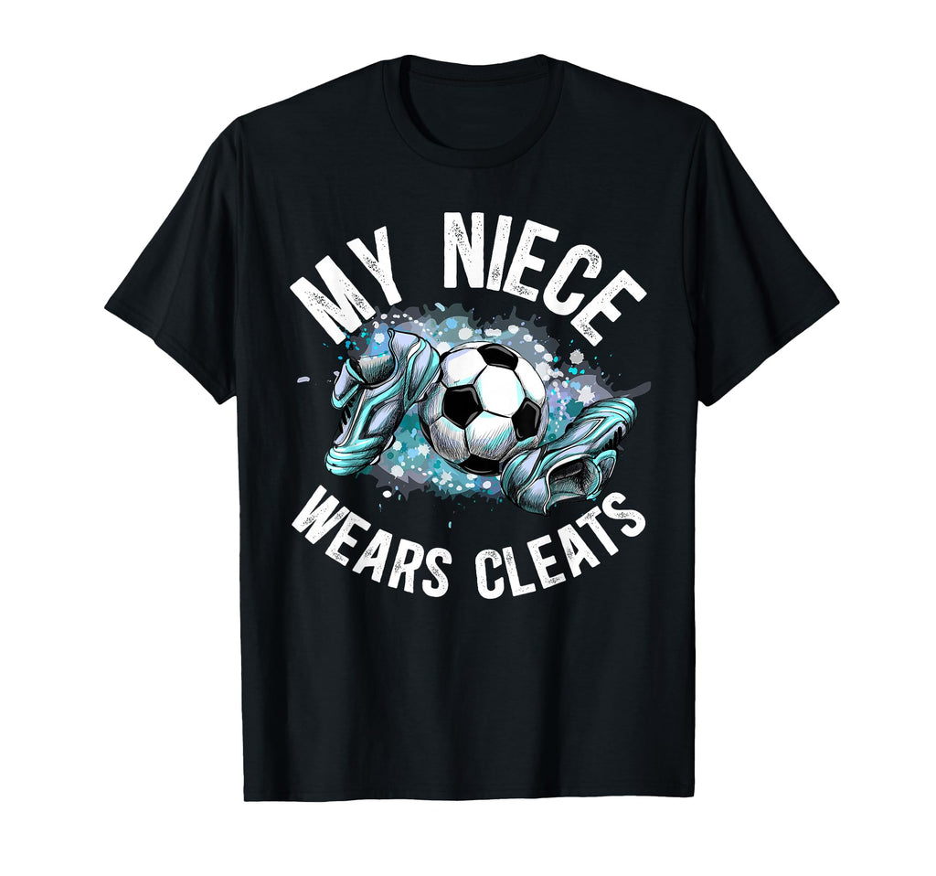 My Niece Soccer Uncle Soccer Player Uncle T-Shirt - Minimalist Print Unisex - T-Shirt, Sweatshirt, Hoodie