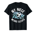 My Niece Soccer Uncle Soccer Player Uncle T-Shirt - Minimalist Print Unisex - T-Shirt, Sweatshirt, Hoodie