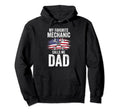 My Favorite Mechanic Calls Me Dad Mechanic Hoodie - Graphic Print Unisex - T-Shirt, Sweatshirt, Hoodie