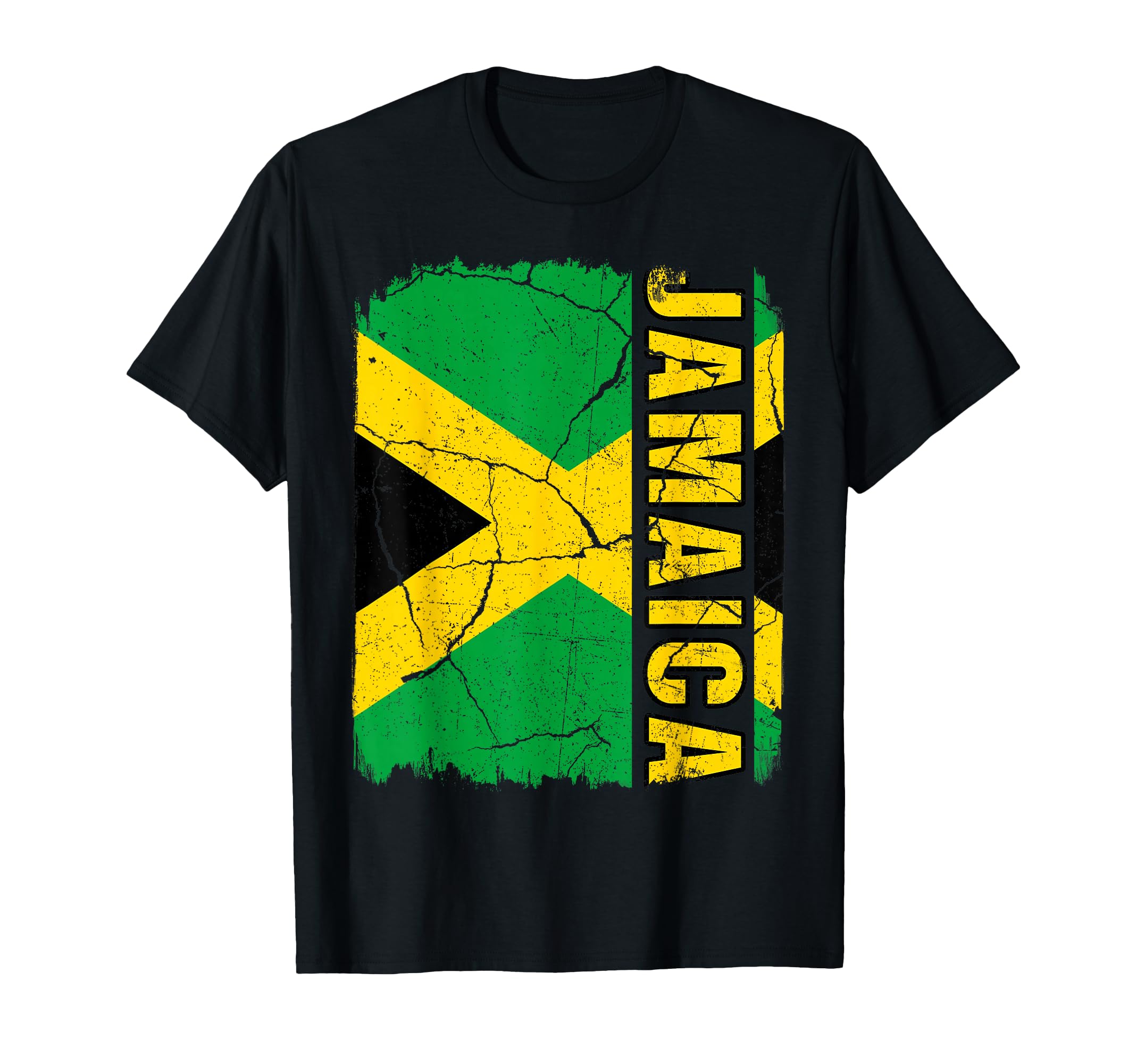 Jamaican Flag Jamaica Pride Roots T-Shirt - Fun Novelty Design Unisex - T-Shirt, Sweatshirt, Hoodie