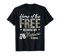 Home Free Because My Nephew Is Brave T-Shirt - Minimalist Print Unisex - T-Shirt, Sweatshirt, Hoodie