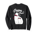 Papa Bear Pajama Red Buffalo Plaid Sweatshirt - Aesthetic Graphic Unisex - T-Shirt, Sweatshirt, Hoodie
