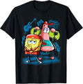 Punk Rock Spongebob with Patrick Star - Adult & Kids T-Shirts, Sweatshirts & Hoodies apparel design preview 1