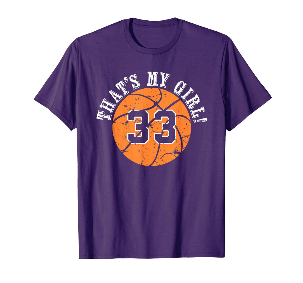 Unique Thats My 33 Basketball T-Shirt - Aesthetic Graphic for Adults - T-Shirt, Sweatshirt, Hoodie