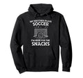 My Brother Plays Soccer Im Here Hoodie - Casual Everyday Wear Men Women - T-Shirt, Sweatshirt, Hoodie