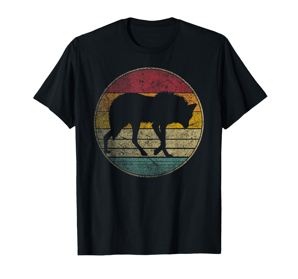 Maned Wolf Sunset 70S 80S 90S T-Shirt - Trendy Graphic Men Women - T-Shirt, Sweatshirt, Hoodie