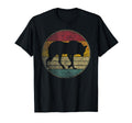 Maned Wolf Sunset 70S 80S 90S T-Shirt - Trendy Graphic Men Women - T-Shirt, Sweatshirt, Hoodie