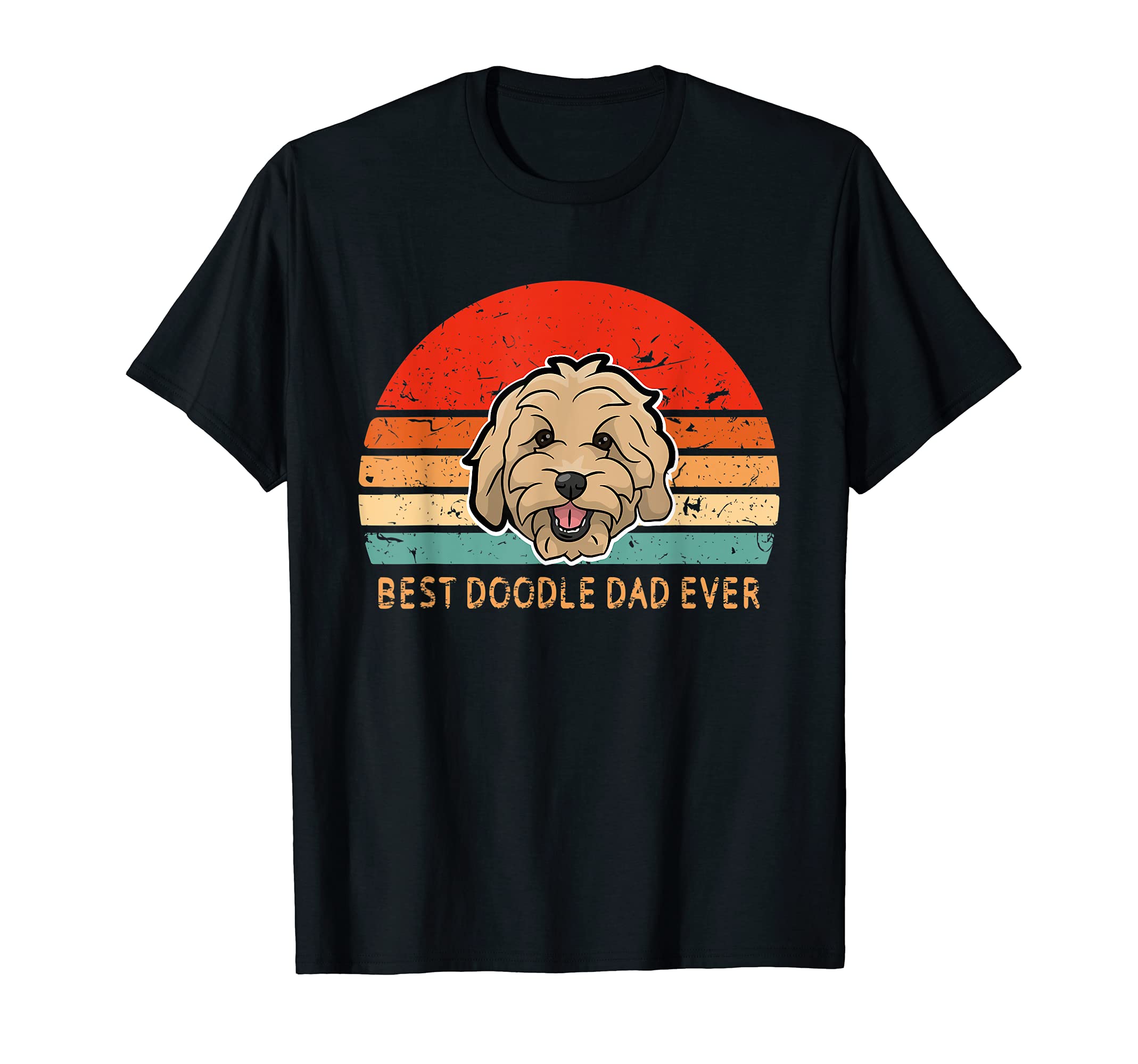 Gift Doodle Dog Dad Fathers T-Shirt - Novelty Apparel Men Women - T-Shirt, Sweatshirt, Hoodie