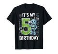 Its My 5Th Birthday Robot Soccer Robot T-Shirt - Custom Art Print Unisex - T-Shirt, Sweatshirt, Hoodie