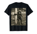 Chimp Player Goalpost Lazy Soccer T-Shirt - Minimalist Print for Adults - T-Shirt, Sweatshirt, Hoodie