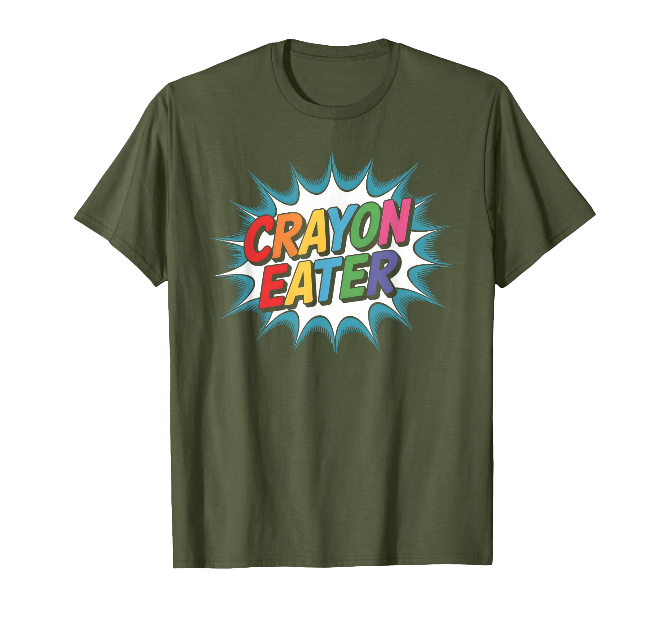 Superhero Crayon Eater Corp Squad T-Shirt - Fun Novelty Design Men Women - T-Shirt, Sweatshirt, Hoodie