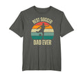 Best Soccer Dad Ever Fathers Day T-Shirt - Minimalist Print for Adults - T-Shirt, Sweatshirt, Hoodie