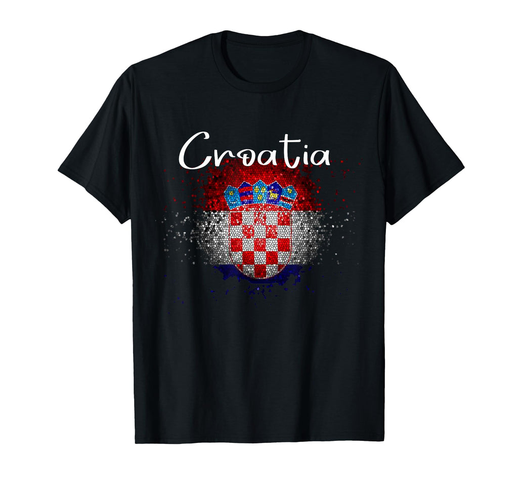 Croatia Croatian Map Croatia Shirts T-Shirt - Trendy Graphic Men Women - T-Shirt, Sweatshirt, Hoodie