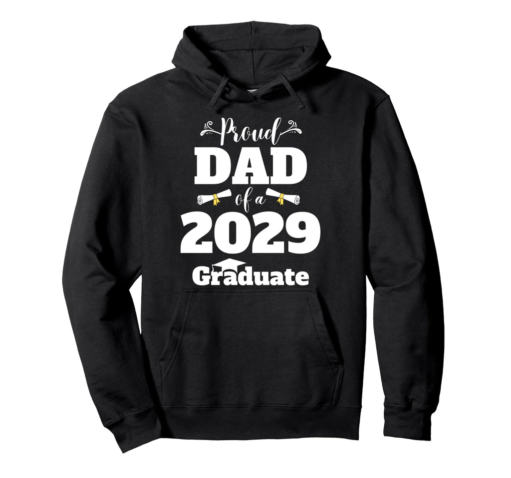 Proud Dad 2029 Graduate Class 2029 Hoodie - Unique Graphic for Adults - T-Shirt, Sweatshirt, Hoodie