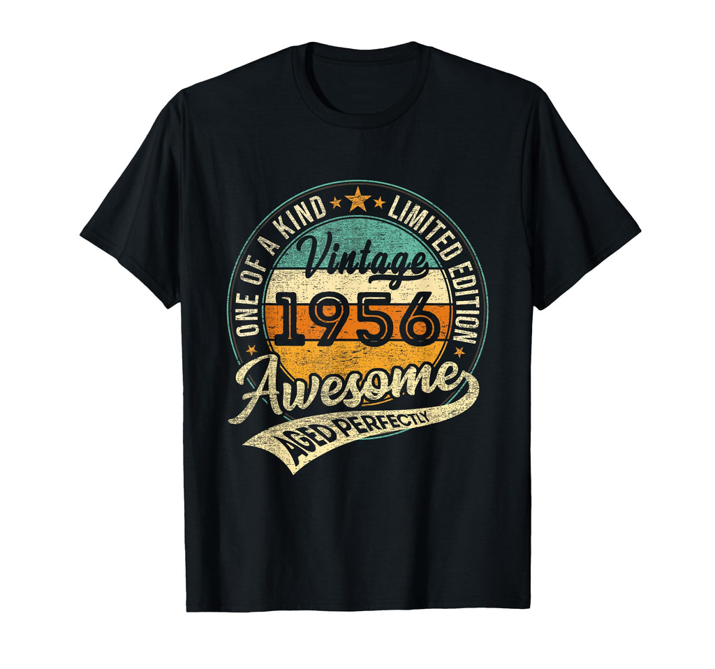 1956 70 Year Old Gifts 70Th Birthday T-Shirt - Streetwear Style Men Women - T-Shirt, Sweatshirt, Hoodie