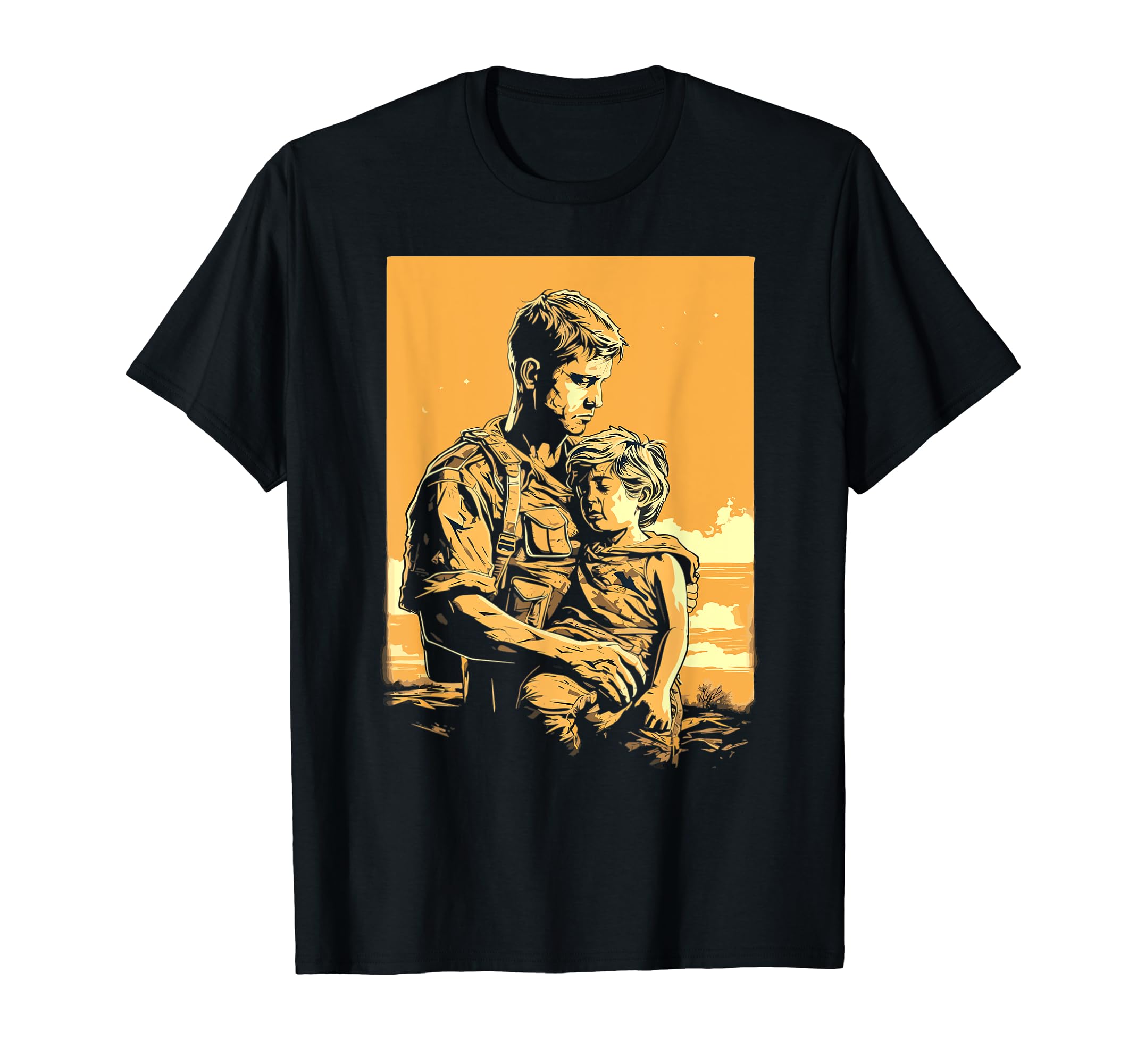 Dad Grandpa Veteran Veterans T-Shirt - Fun Novelty Design for Adults - T-Shirt, Sweatshirt, Hoodie