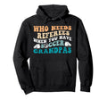 Groovy Soccer Grandpa Soccer Player Hoodie - Novelty Apparel Men Women - T-Shirt, Sweatshirt, Hoodie