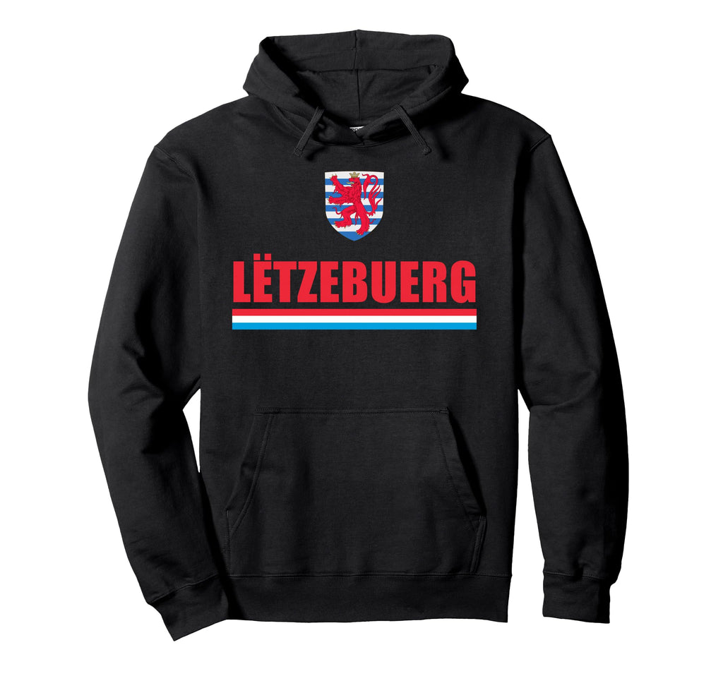 Letzebuerg Luxembourg Coat Arms Hoodie - Streetwear Style Men Women - T-Shirt, Sweatshirt, Hoodie