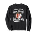 Im Mom Busy Raising Ballers Baseball Sweatshirt - Trendy Graphic Men Women - T-Shirt, Sweatshirt, Hoodie